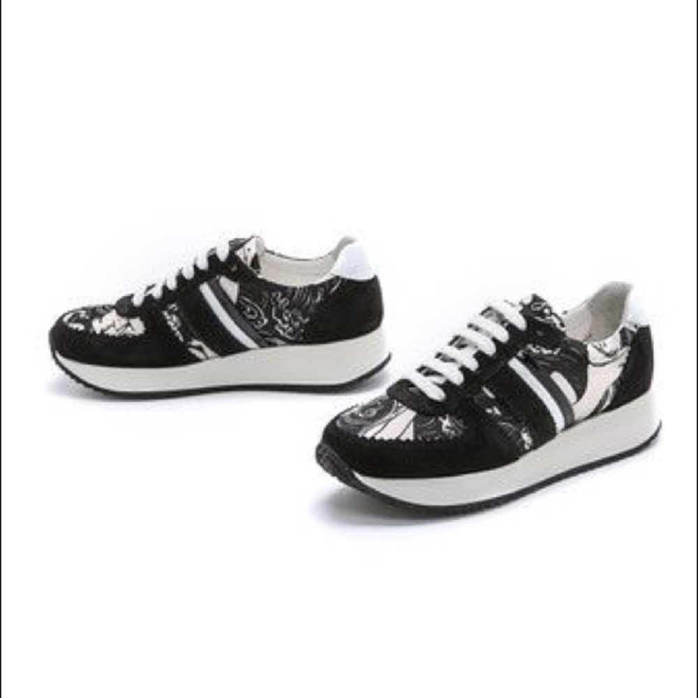 Carven Print Panel sneakers